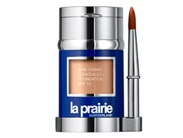 La Prairie skin caviar concealer foundation honey beige