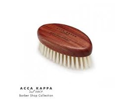 Acca kappa half round white bristle brush