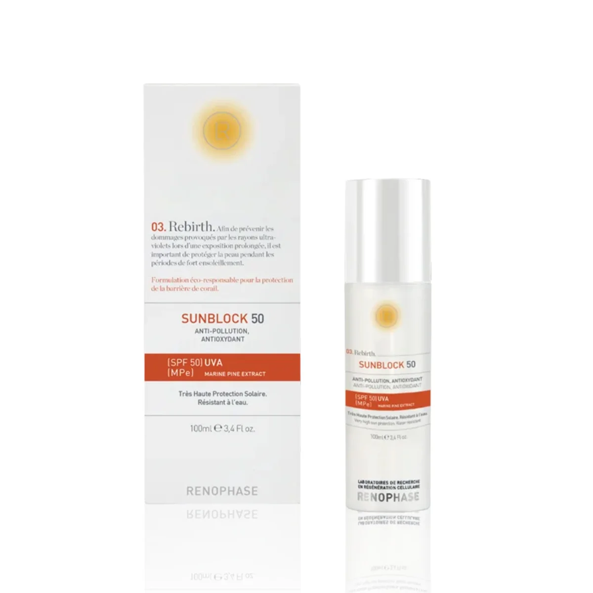 Renophase sun block 50