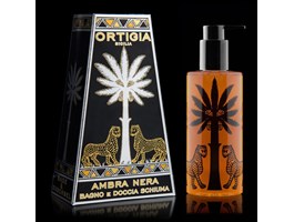 Ambra nera Ortigia shower gel 250 ml