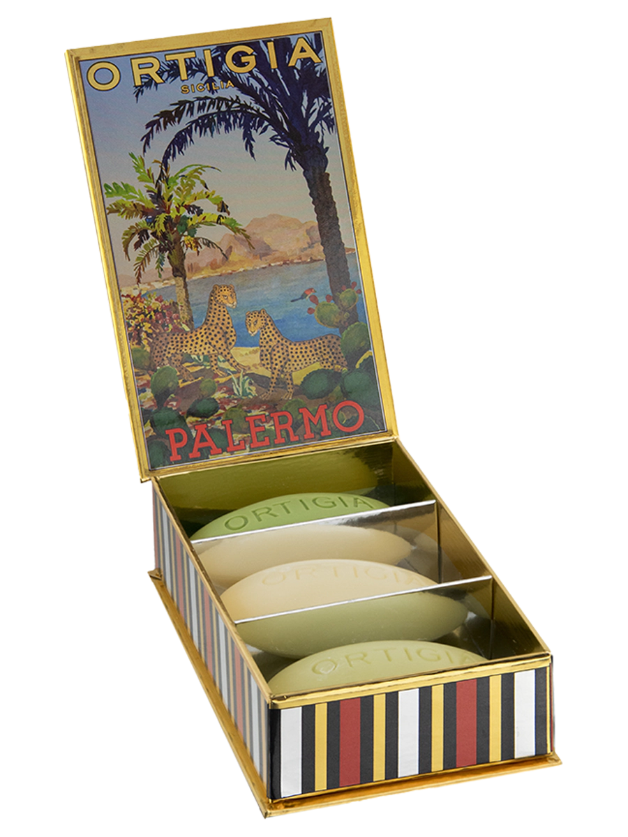 Ortigia city box Palermo 3 soaps